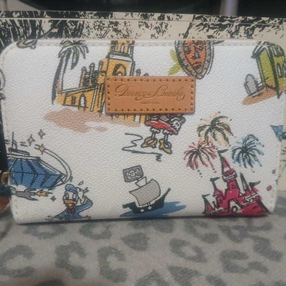 Dooney & Bourke Handbags - Dooney & Bourke White Disney Wallet